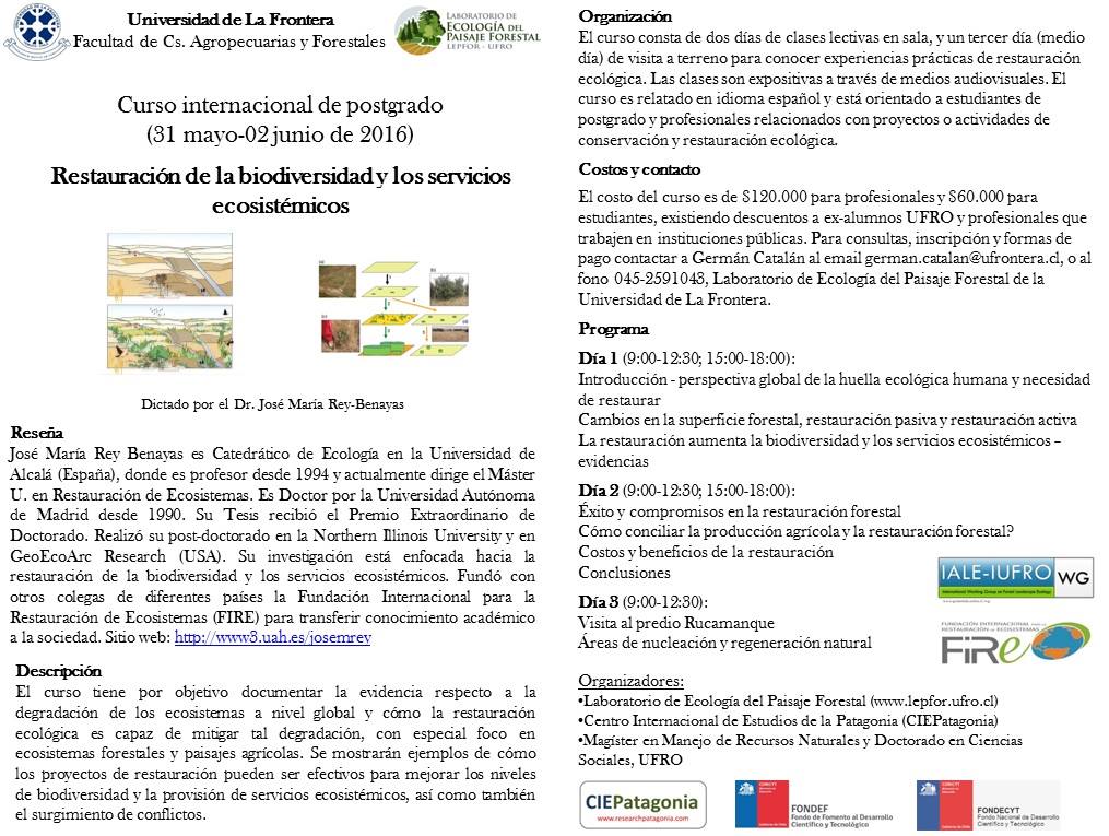 CURSO RESTAURACION